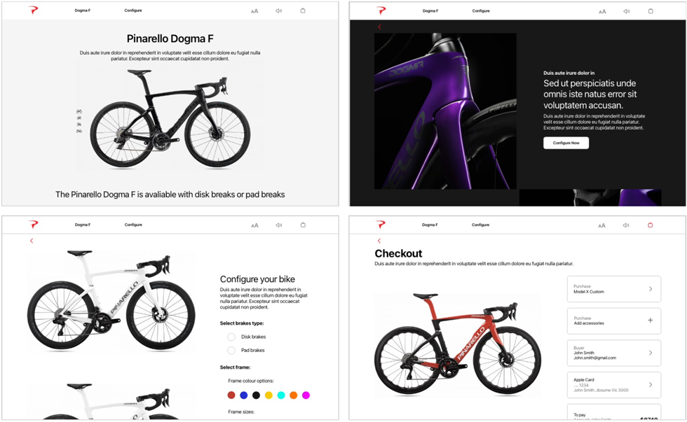 Lars Bjorn UX Project Custom Bicycles Website